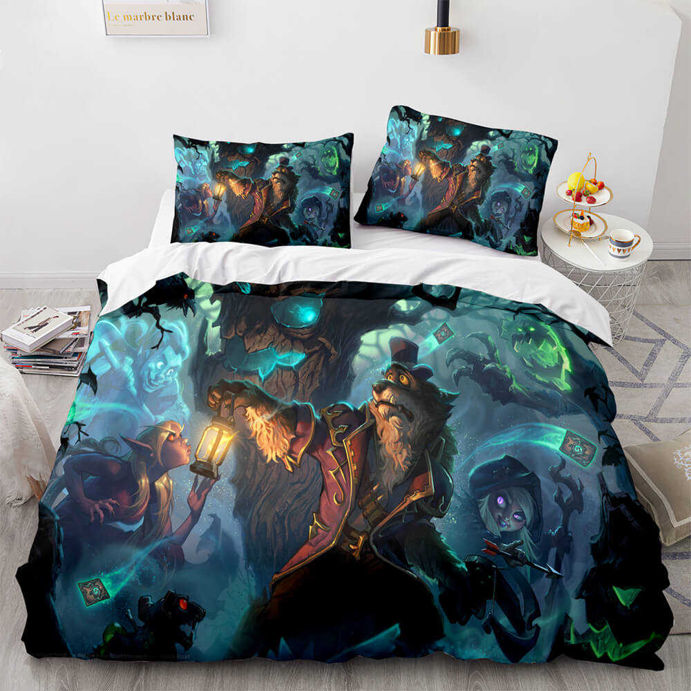 Hearthstone Heroes of Warcraft Cosplay Bedding Set Quilt Cover Without Filler (Online Order Only)