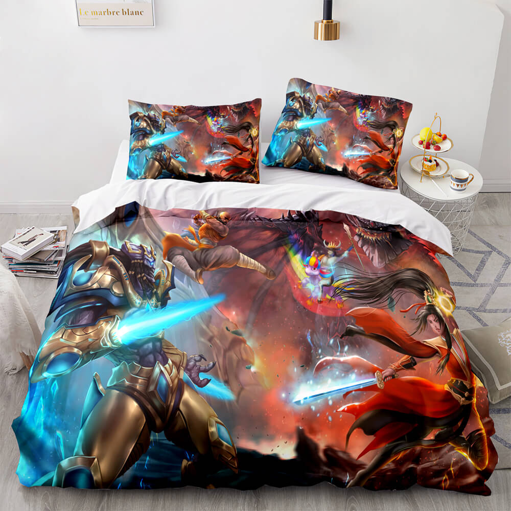 Hearthstone Heroes of Warcraft Cosplay Bedding Set Quilt Cover Without Filler (Online Order Only)