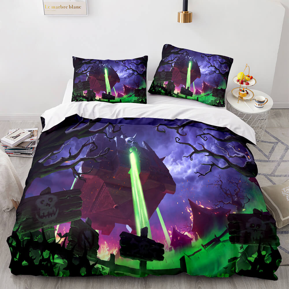 Hearthstone Heroes of Warcraft Cosplay Bedding Set Quilt Cover Without Filler (Online Order Only)
