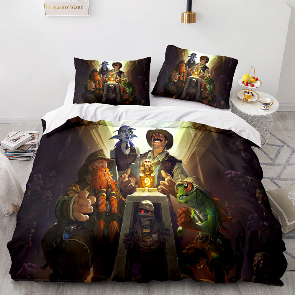 Hearthstone Heroes of Warcraft Cosplay Bedding Set Quilt Cover Without Filler (Online Order Only)