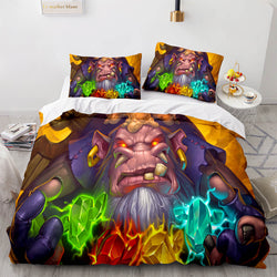 Hearthstone Heroes of Warcraft Cosplay Bedding Set Quilt Cover Without Filler (Online Order Only)