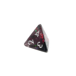 Heart's Content - 7 Piece DnD Dice Set | Acrylic RPG Gaming Dice (ONLINE ORDER ONLY)