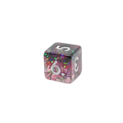 Heart's Content - 7 Piece DnD Dice Set | Acrylic RPG Gaming Dice (ONLINE ORDER ONLY)