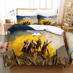 Helldivers 2 Bedding Set Duvet Cover Without Filler (Online Order Only)