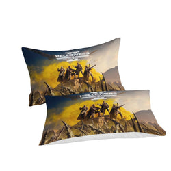 Helldivers 2 Bedding Set Duvet Cover Without Filler (Online Order Only)
