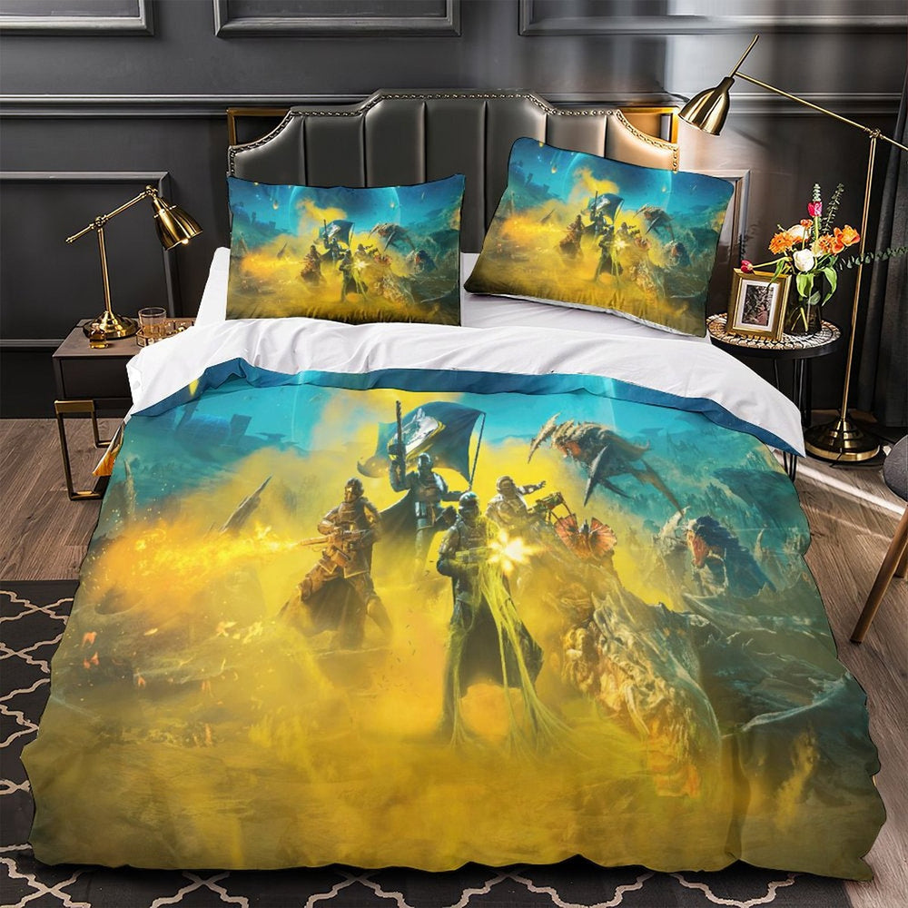 Helldivers 2 Bedding Set Duvet Cover Without Filler (Online Order Only)