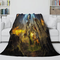 Helldivers 2 Blanket Flannel Fleece Throw Room Decoration (Online Order Only)