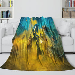 Helldivers 2 Blanket Flannel Fleece Throw Room Decoration (Online Order Only)