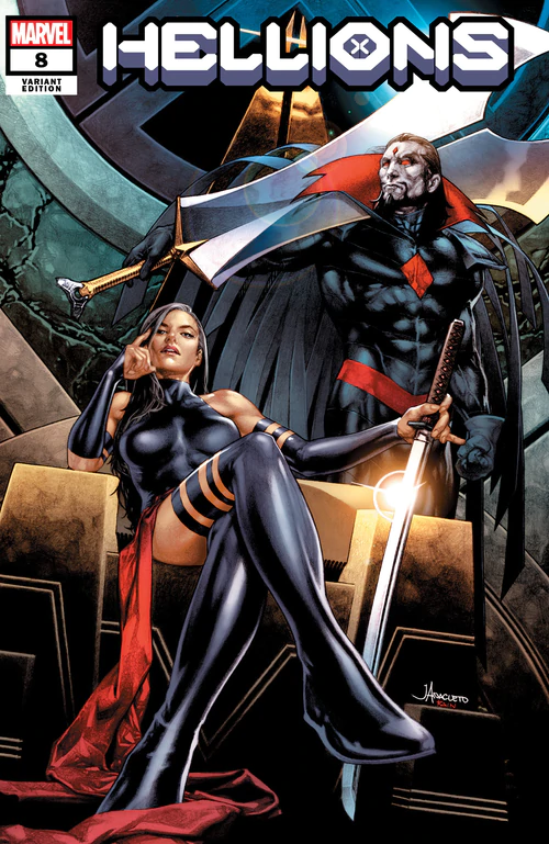 Hellions #8 Jay Anacleto Trade Variant Pyslocke GGA Mister Sinister (01/06/2021) Marvel (ONLINE ORDER ONLY)