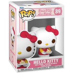 Hello Kitty and Friends Hello Kitty with Dessert (2024) Pop! Vinyl Figure #89 with Funko Protector (Online Order Only)