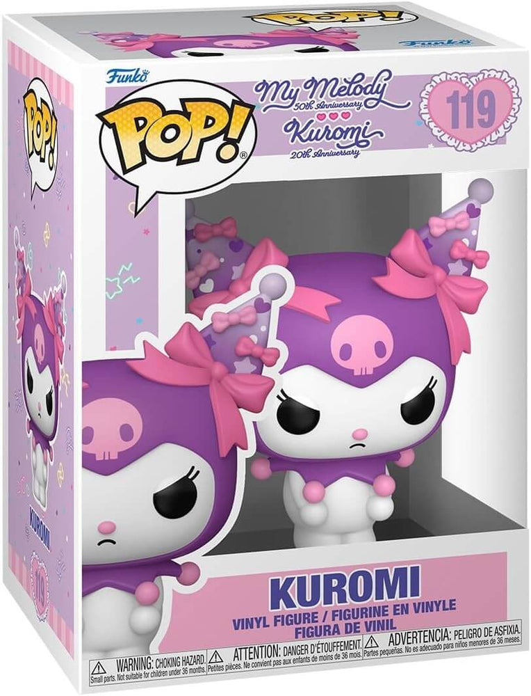 Sanrio 20th Anniversary Kuromi (Grumpy) Funko Pop! Vinyl Figure #119 with Funko Protector (ONLINE ORDER ONLY)