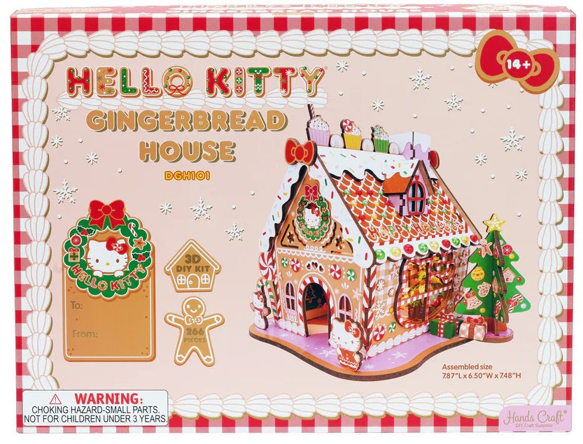 Hello Kitty® Gingerbread House (ONLINE ORDER ONLY)