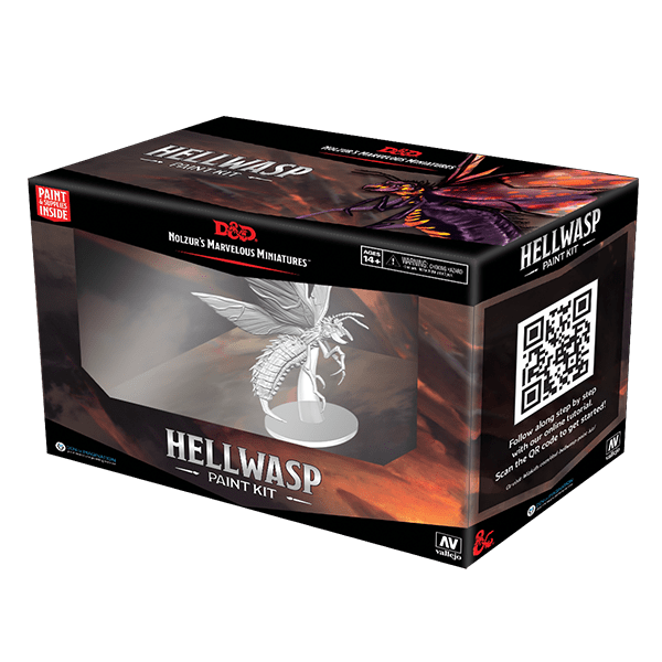 D&D: Nolzur's Marvelous Miniatures - Hellwasp (Paint Night Kit) (ONLINE ORDER ONLY)