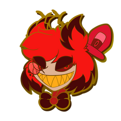 Hellverse: Alastor Enamel Pin (ONLINE ORDER ONLY)