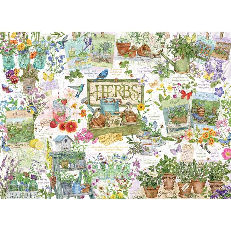 Herb Garden 1000 Piece Jigsaw Puzzle Cobble Hill (ONLINE ORDER ONLY)