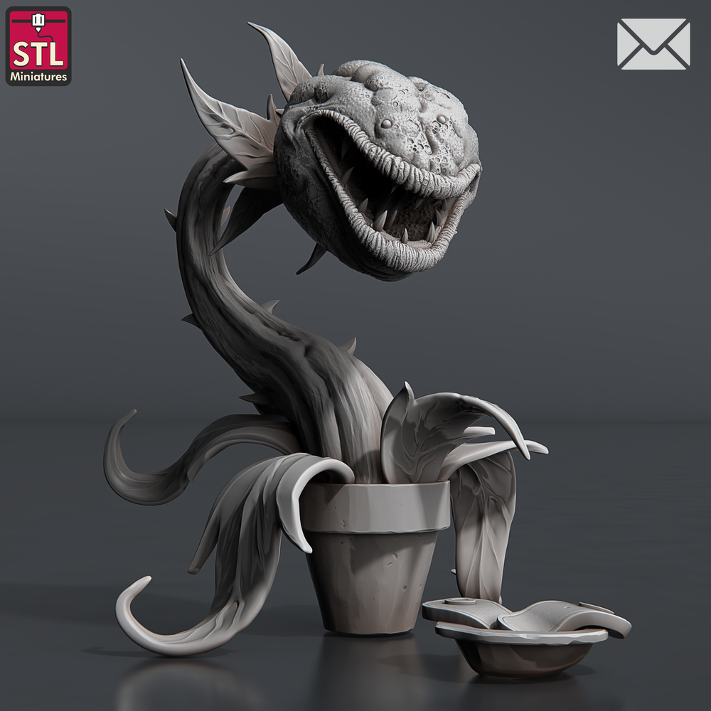 3D Printed STL Miniatures Herbalist Set 28 - 32mm War Gaming D&D (Online Only)