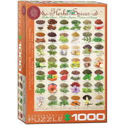 Herbs & Spices 1000 Piece Jigsaw Puzzle Eurographics (ONLINE ORDER ONLY)