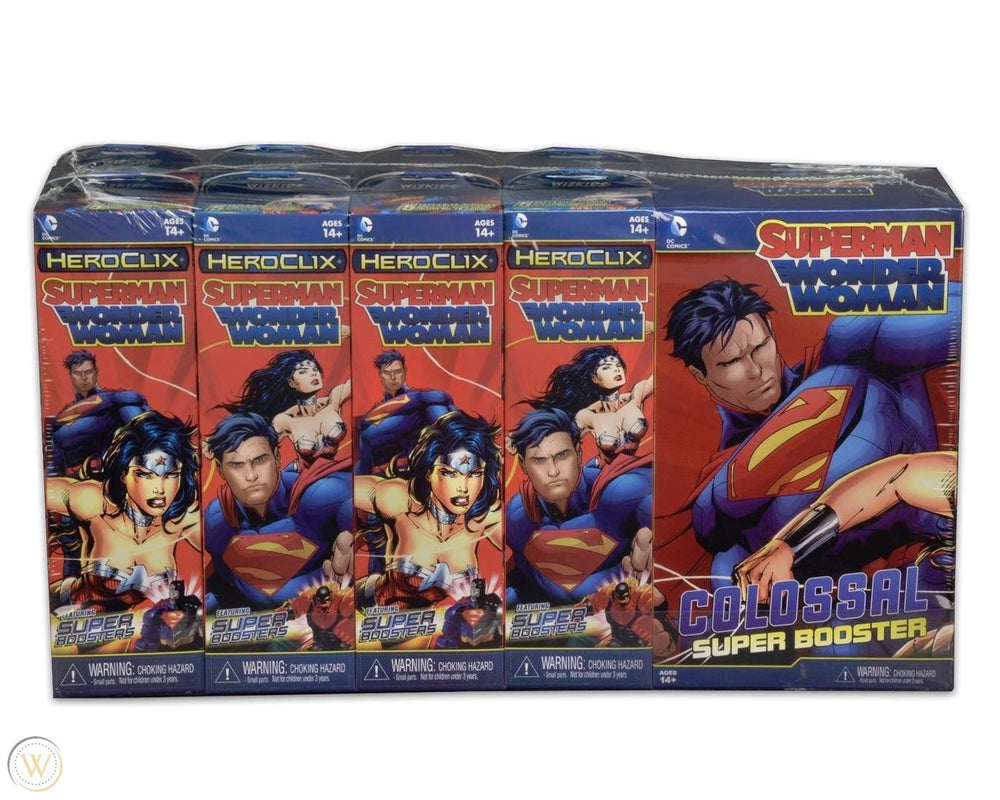 HeroClix: Superman & Wonder Woman - Booster (ONLINE ORDER ONLY)