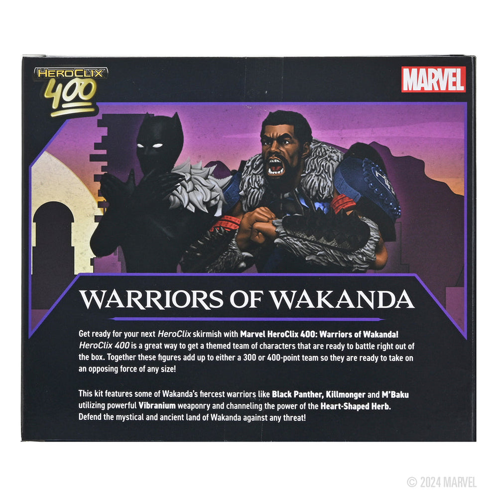 HeroClix 400: Marvel - Warriors of Wakanda (ONLINE ORDER ONLY)