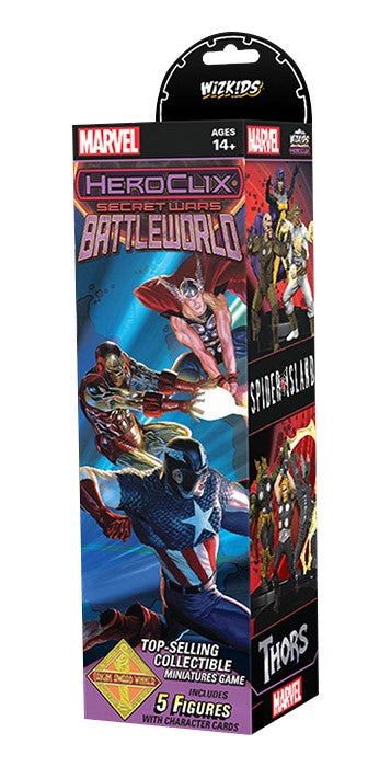 HeroClix: Secret Wars - Battleworld Booster (ONLINE ORDER ONLY)