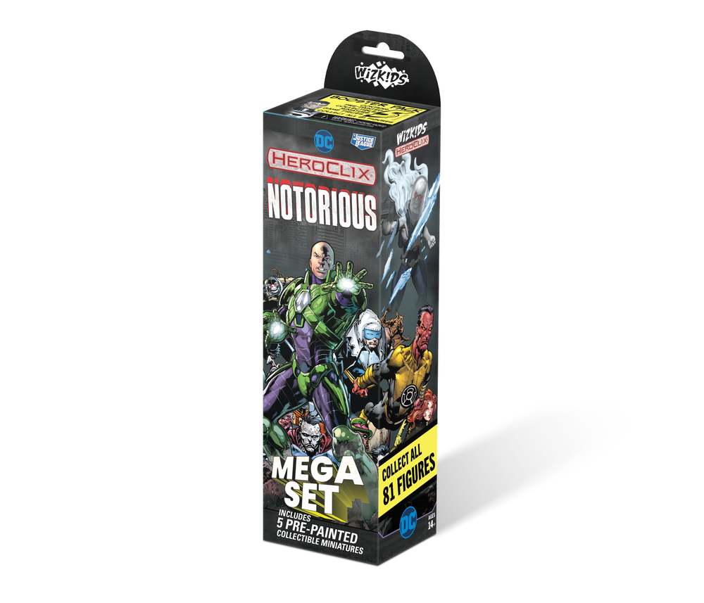 HeroClix: Notorious Booster Pack (ONLINE ORDER ONLY)