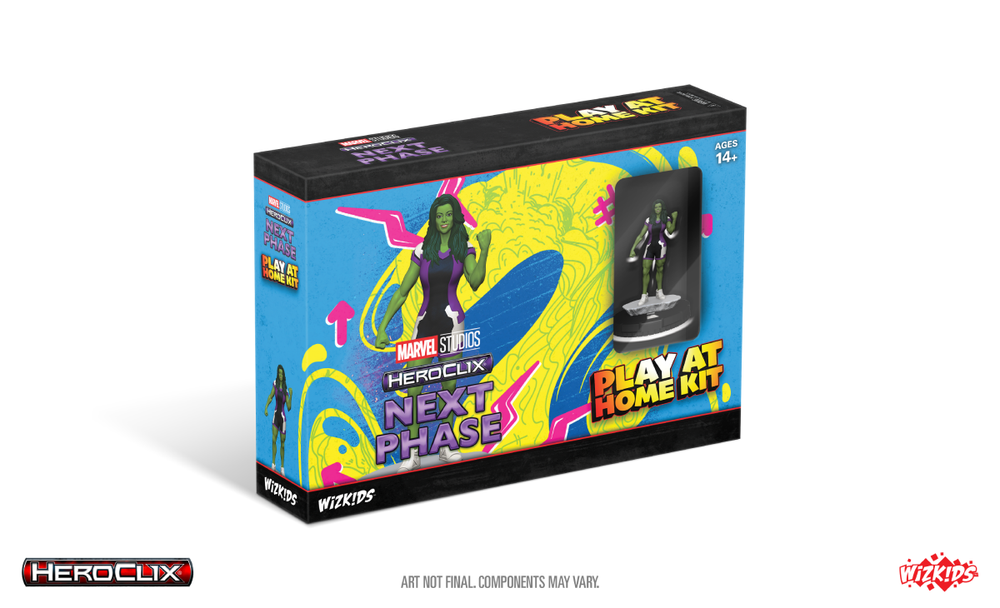 HeroClix: Marvel Studios Next Phase Play at Home Kit - She-Hulk (ONLINE ORDER ONLY)