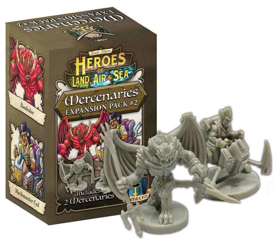 Heroes of Land, Air & Sea: Mercenary Pack 2 (ONLINE ORDER ONLY)