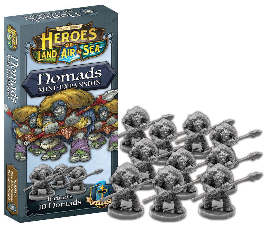 Heroes of Land, Air & Sea: Nomads Mini Expansion (ONLINE ORDER ONLY)