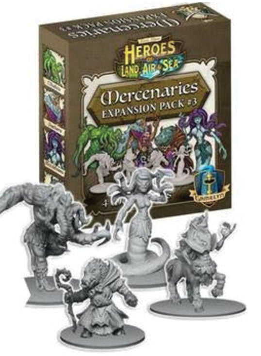 Heroes of Land, Air & Sea: Mercenary Pack 3 (ONLINE ORDER ONLY)