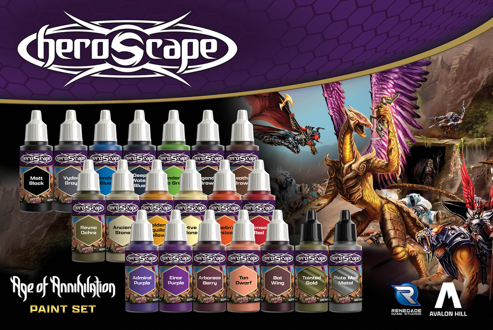 Heroscape: Age of Annihilation - Paint Set (ONLINE ORDER ONLY)