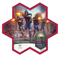 Heroscape: G.I. Joe - COBRA Troopers & COBRA Flight Pod Common Army Expansion