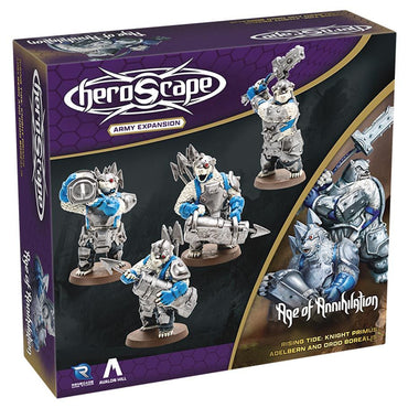 Heroscape: Rising Tide - Knight Primus Adelbern and Ordo Borealis Army Expansion (ONLINE ORDER ONLY)