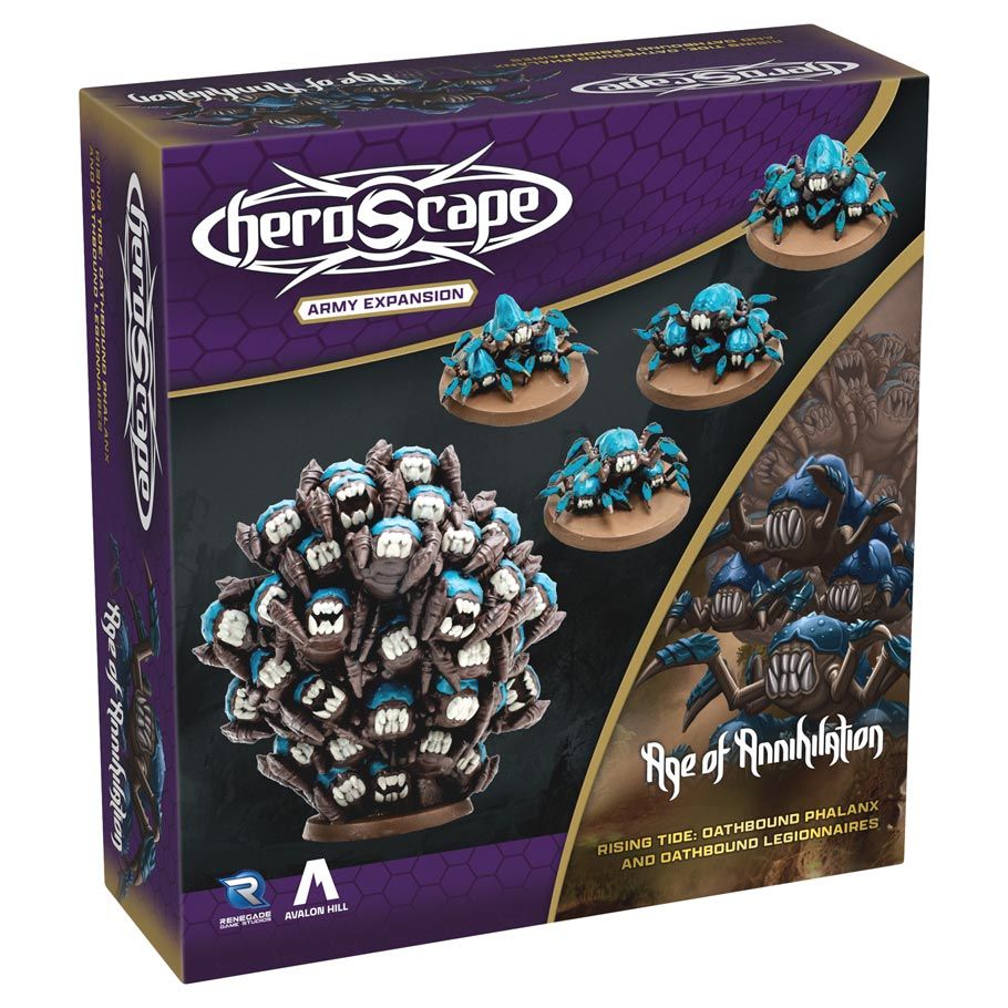 Heroscape: Rising Tide - Oathbound Phalanx and Oathbound Legionnaires Army Expansion (ONLINE ORDER ONLY)