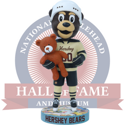 Coco the Bear Hershey Bears Mascot Teddy Bear Toss Bobblehead (ONLINE ORDER ONLY)