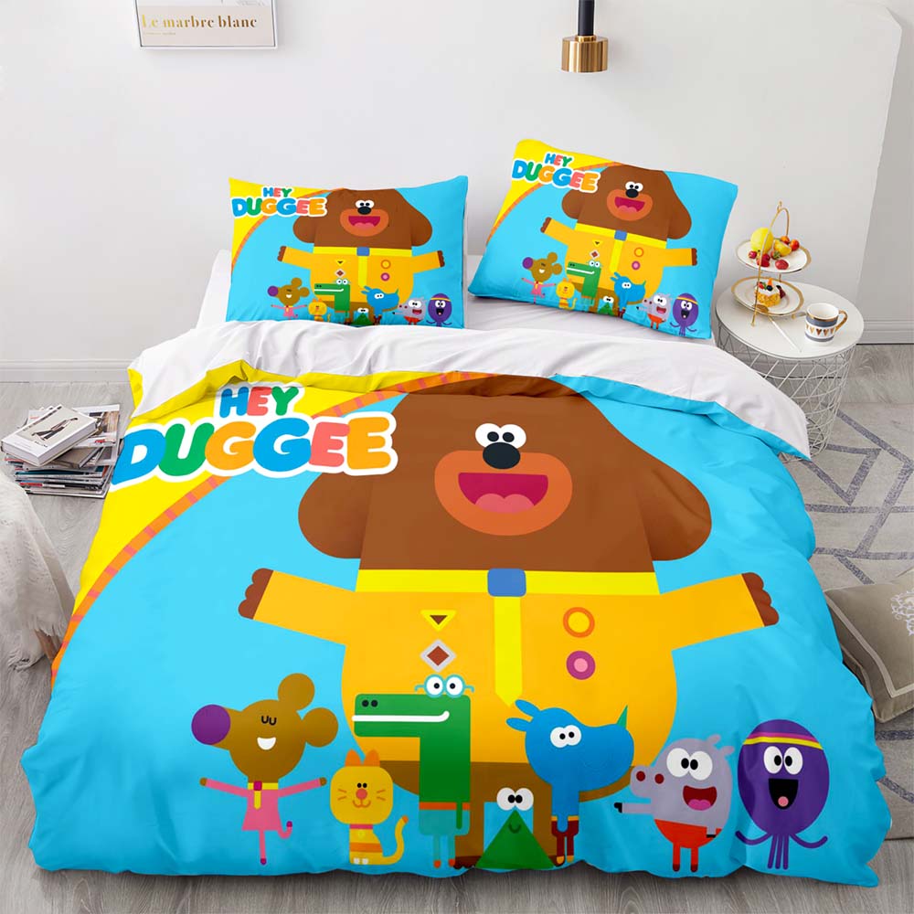 Hey Duggee Bedding Set Pattern Quilt Cover Without Filler (Online Order Only)