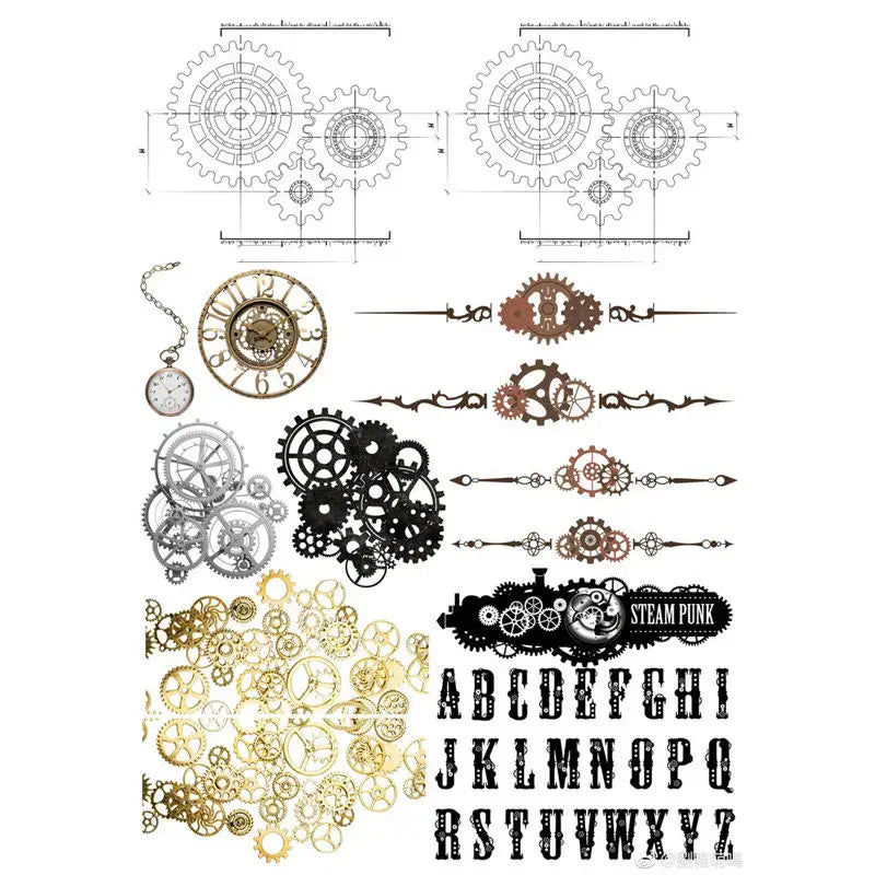 2 pcs/lot Retro Pirate Boat Anchor Scrapbook Book Journal Stationery Stickers Planner Diary School Office Craft Supplies (Online Order Only)