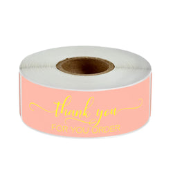 120pcs/roll Merry Christmas Stickers Cute Santa Claus Xmas Tree Thank You Labels For Gift Box Present Sealing Package Decoration (Online Order Only)