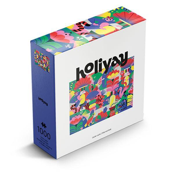Hide & Seek 1000 Piece Jigsaw Puzzle Holiyay