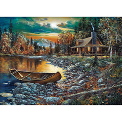 High Country Retreat 1000 Piece Jigsaw Puzzle Cobble Hill (ONLINE ORDER ONLY)