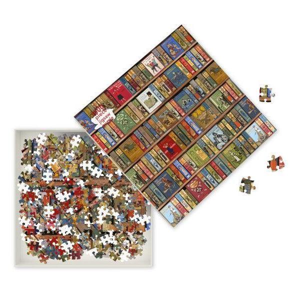 High Jinks Bookshelves 1000 Piece Jigsaw Puzzle Flame Tree