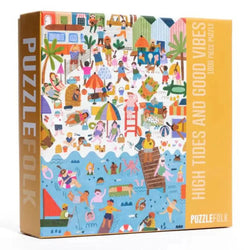 High Tide & Good Vibes 1000 Piece Jigsaw Puzzle PuzzleFolk (ONLINE ORDER ONLY)