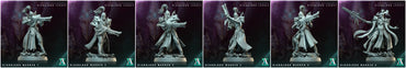 3D Printed Archvillain Games Highblood Warden Sylvari Ascendants Highblood Legacy Archvillain Society Vol XXXV 28 32mm D&D (Online Only)