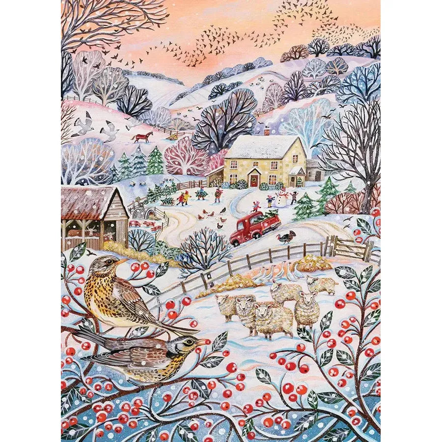 Hilltop Farm 1000 Piece Jigsaw Puzzle Cobble Hill