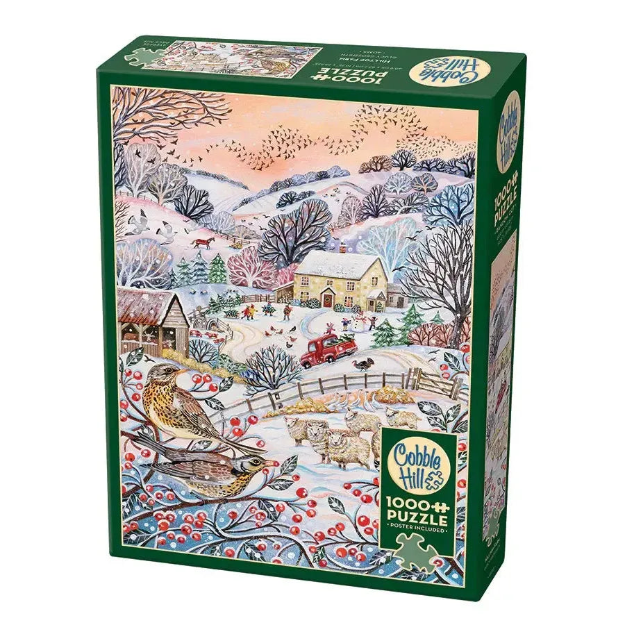Hilltop Farm 1000 Piece Jigsaw Puzzle Cobble Hill