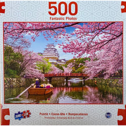 Himeji Japan Fantastic Photos 500 Piece Jigsaw Puzzle Sure Lox (ONLINE ORDER ONLY)