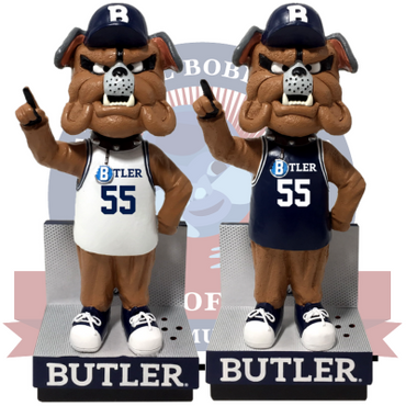Hink Butler Bulldogs Butler War Song Mascot Bobbleheads (ONLINE ORDER ONLY)