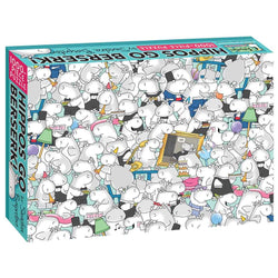 Hippos Go Berserk! By Sandra Boynton 1000 Piece Jigsaw Puzzle S&S