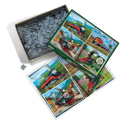 Historic Locomotives 1000 Piece Jigsaw Puzzle Cobble Hill