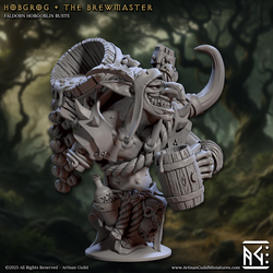 3D Printed Artisan Guild Faldorn Hobgoblin Bust Set 28mm 32mm (Online Only)