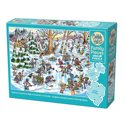 Hockey Town 350 Piece Family Jigsaw Puzzle Cobble Hill (ONLINE ORDER ONLY)